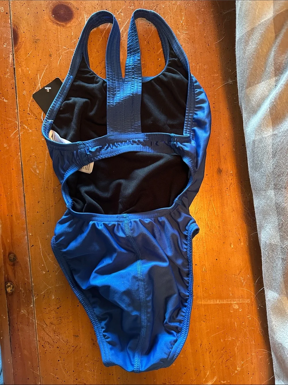 Speedo Blue Girls' Classic One-Piece Swimsuit